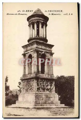 Ansichtskarte AK St Remy de Provence Monument Romain le Mausolee