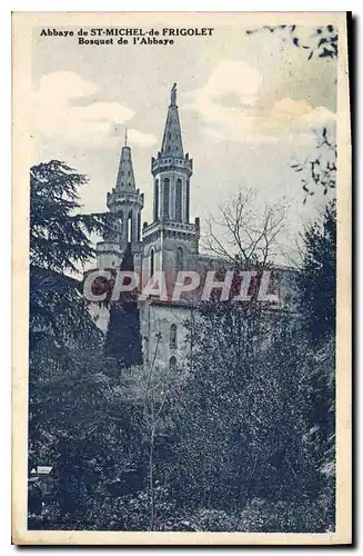 Cartes postales Abbaye de St Michel de Frigolet Bosqauet de l'Abbaye