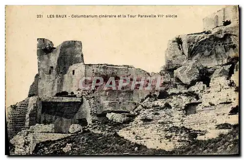 Ansichtskarte AK  Les Baux Columbarium cineraire et la Tour Paravelle VIIe siecle