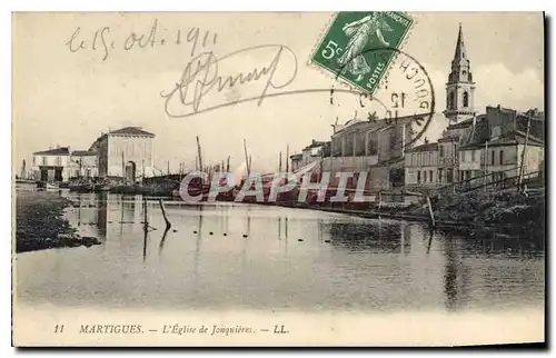 Cartes postales Martigues L'Eglise de Jonquieres