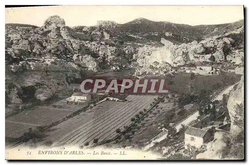 Cartes postales Environs d'Arles Les Baux