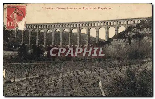 Ansichtskarte AK Environs d'Aix en Provence Aqueduc de Roquefavour