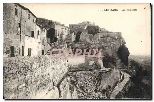 Cartes postales Les Baux Les Remparts