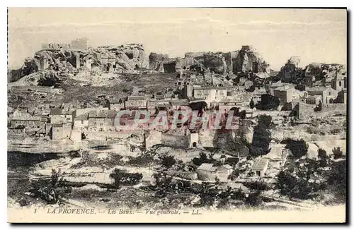 Cartes postales La Provence Les Baux Vue generale