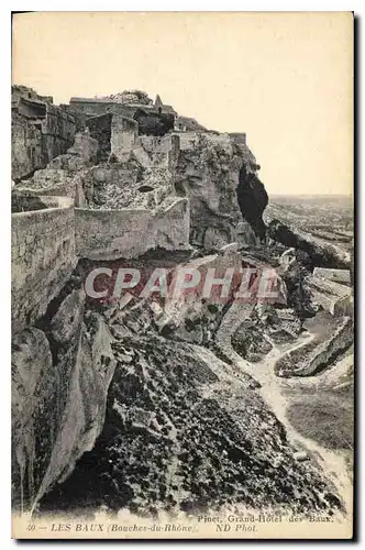 Ansichtskarte AK Les Baux (Bouches du Rhone) Pinet Grand Hotel des Baux