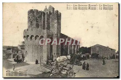 Cartes postales Les Saintes Maries La Basilique