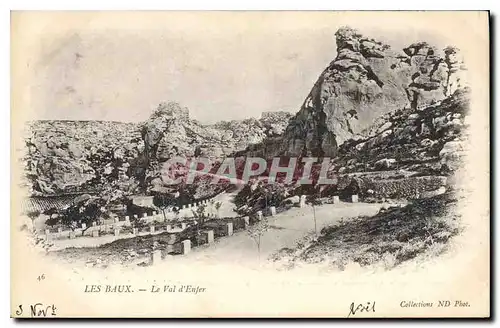 Cartes postales Les Baux Le Val d'Enfer