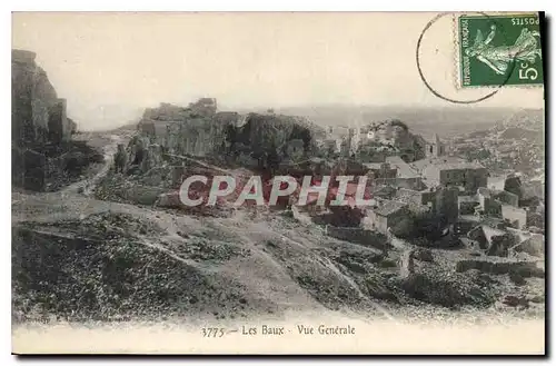 Cartes postales Les Baux Vue generale