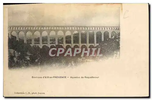 Cartes postales Environs d'Aix en Provence Aqueduc du Roquefavour