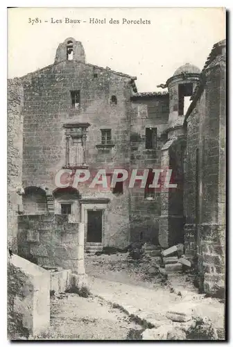 Cartes postales Les Baux Hotel des Porcelets