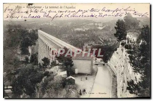 Cartes postales Roquefavour Le Sommet de l'Aqueduc