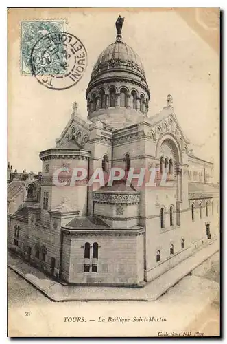 Cartes postales Tours La Basilique Saint Martin