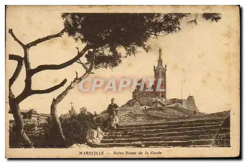 Cartes postales Marseille Notre Dame de la Garde