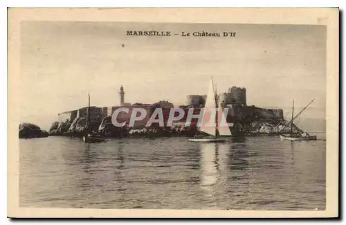 Cartes postales Marseille Le Chateau d'If