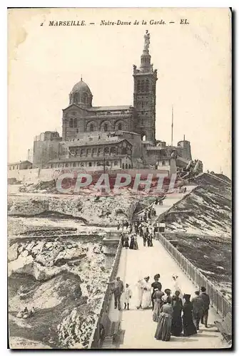 Cartes postales Marseille Notre Dame de la Garde