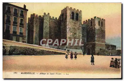 Ansichtskarte AK Marseille Abbaye de Saint Victor