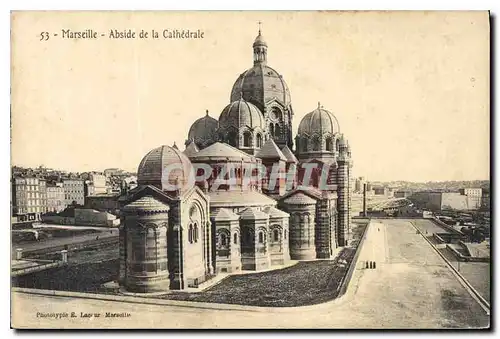 Ansichtskarte AK Marseille Abside de la Cathedrale