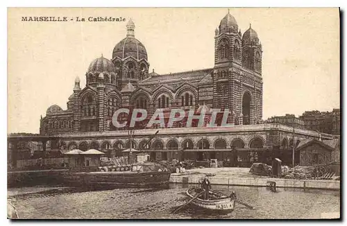 Cartes postales Marseille La Cathedrale