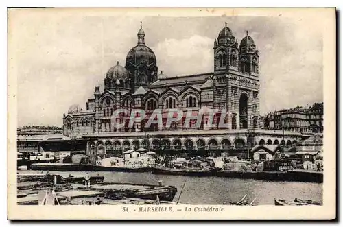 Cartes postales Marseille La Cathedrale