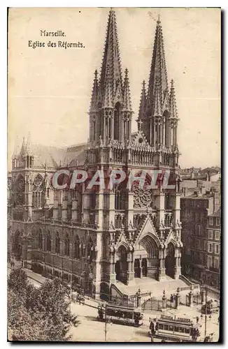 Cartes postales Marseille Eglise des Reformes