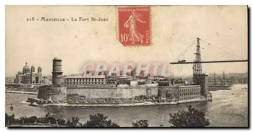 Cartes postales Marseille Le Fort St Jean