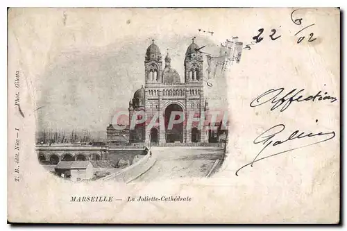 Cartes postales Marseille La Joliette Cathedrale