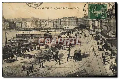 Cartes postales Marseille Quai de la Fraternite