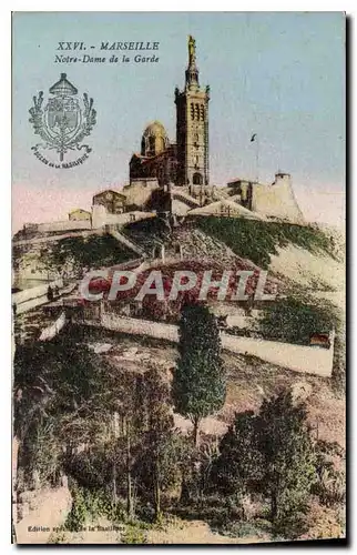 Cartes postales Marseille Notre Dame de la Garde