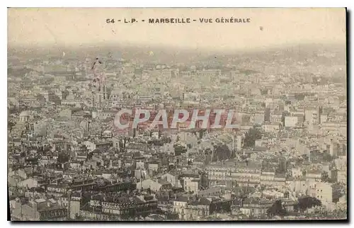 Cartes postales Marseille Vue generale