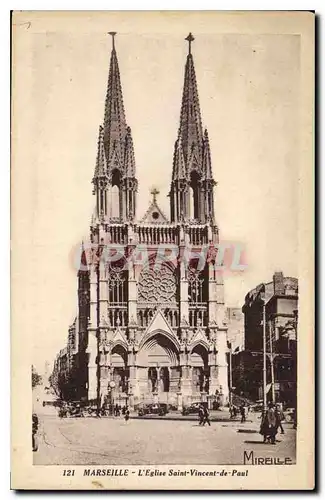 Ansichtskarte AK Marseille L'Eglise Saint Vincent de Paul