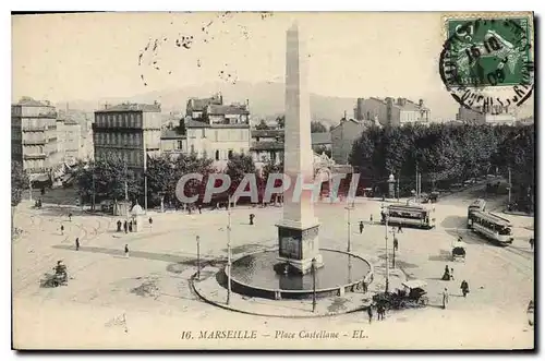 Cartes postales Marseille Place Castellane