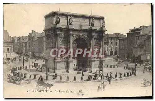 Cartes postales Marseille La Porte d'Aix