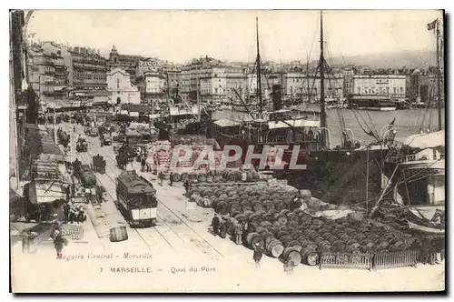 Cartes postales Marseille Quai du Port