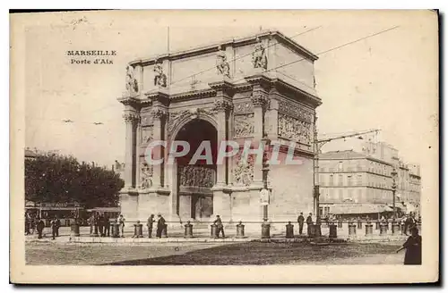 Cartes postales Marseille Porte d'Aix