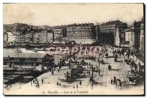 Cartes postales Marseille Quai de la Fraternite