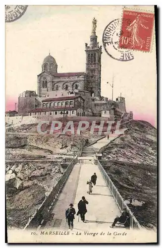 Cartes postales Marseille La Vierge de la Garde