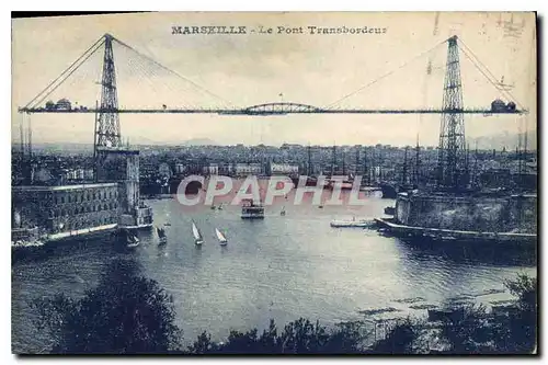 Cartes postales Marseille Le Pont Transbordeur