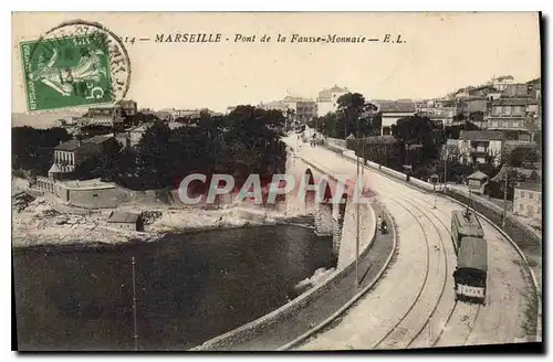 Cartes postales Marseille Pont de la Fausse Monnaie