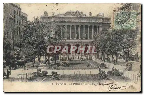 Ansichtskarte AK Marseille Le Palais de la Bourse