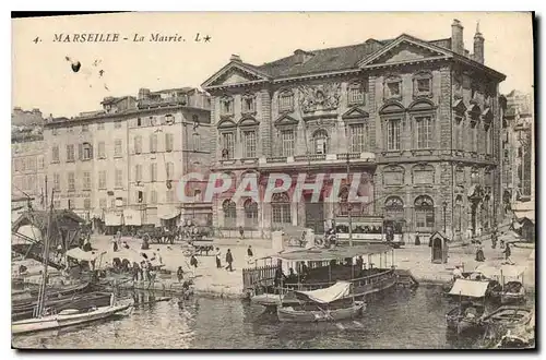 Ansichtskarte AK Marseille La Mairie