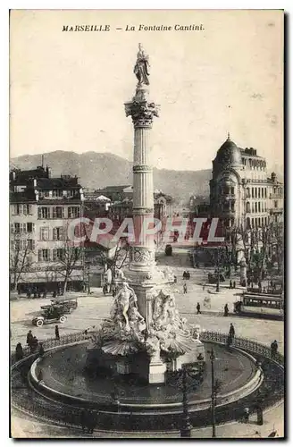 Cartes postales Marseille La Fontaine Cantini