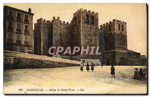 Ansichtskarte AK Marseille Abbaye de Saint Victor