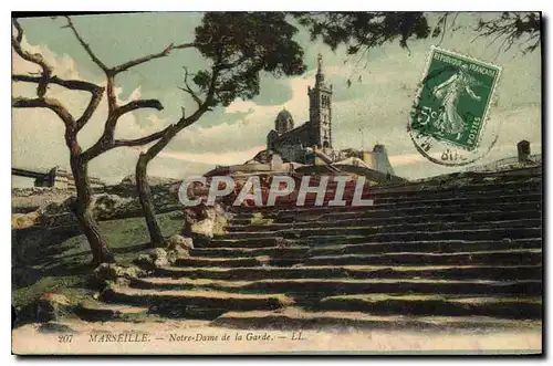 Cartes postales Marseille Notre Dame de la Garde