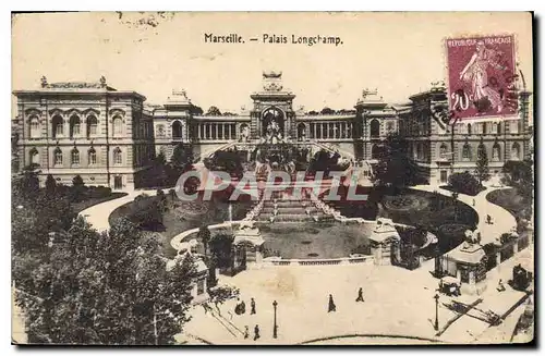 Cartes postales Marseille Le Palais de Longchamp