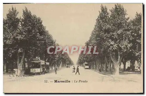 Cartes postales Marseille Le Prado