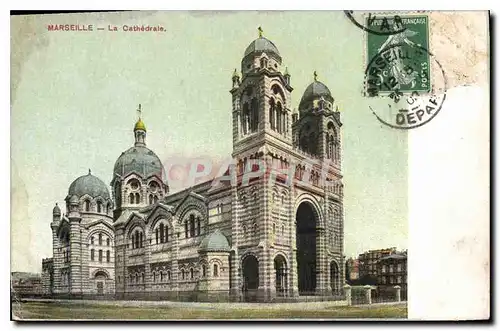 Cartes postales Marseille La Cathedrale