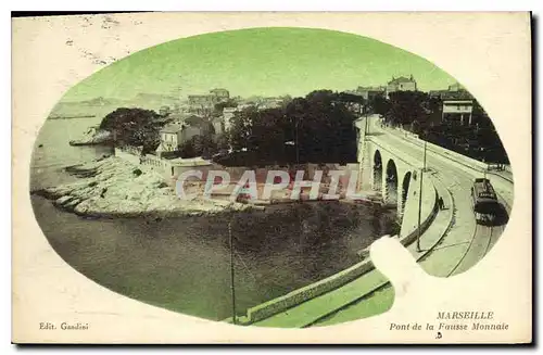 Cartes postales Marseille Pont de la Fausse Monnaie