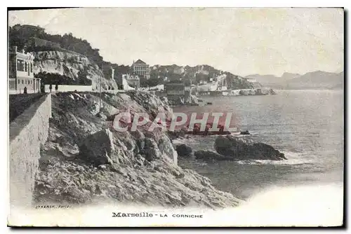 Cartes postales Marseille Monument de Puget