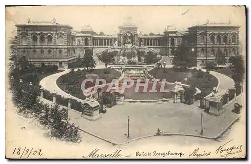 Ansichtskarte AK Marseille Le Parc du Chateau Borely