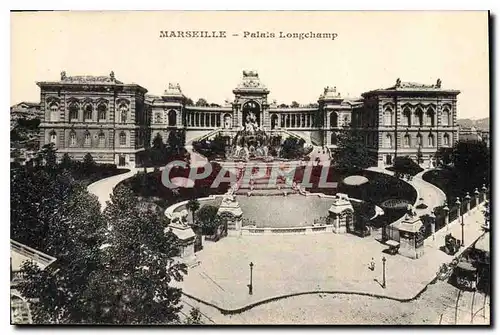 Cartes postales Marseille Palais Longchamp